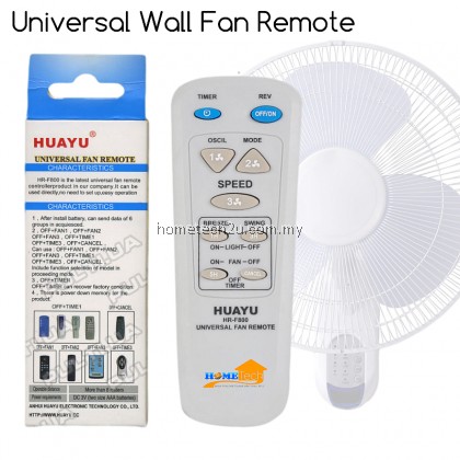 HUAYU Universal Wall Fan Ceiling Fan Remote Control Replacement HUAYU Universal Wall Fan Ceiling Fan Remote Control Replacement